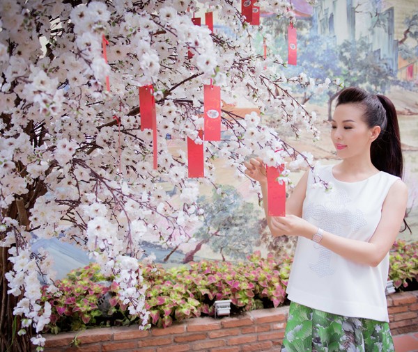 Hoa hậu Thu Hoài làm bà chủ nhà hàng ẩm thực - ảnh 1